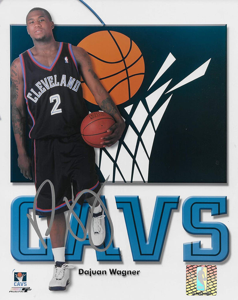Dajuan Wagner autographed Cleveland Cavaliers basketball 8x10 photo COA
