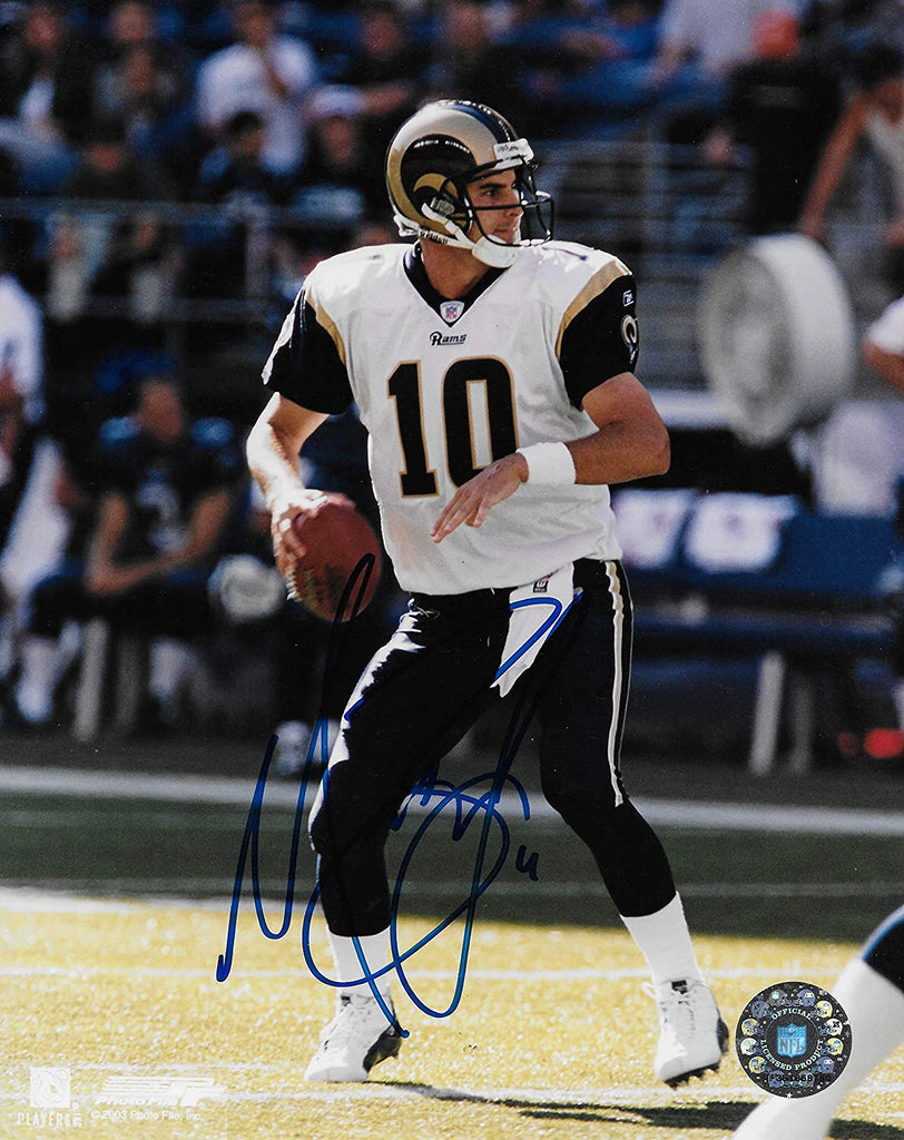 Marc Bulger St Louis Rams signed autographed 8x10 Photo COA