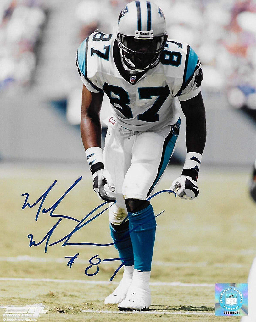 Muhsin Muhammad Carolina Panthers signed autographed, 8x10 Photo, COA, Proof photo