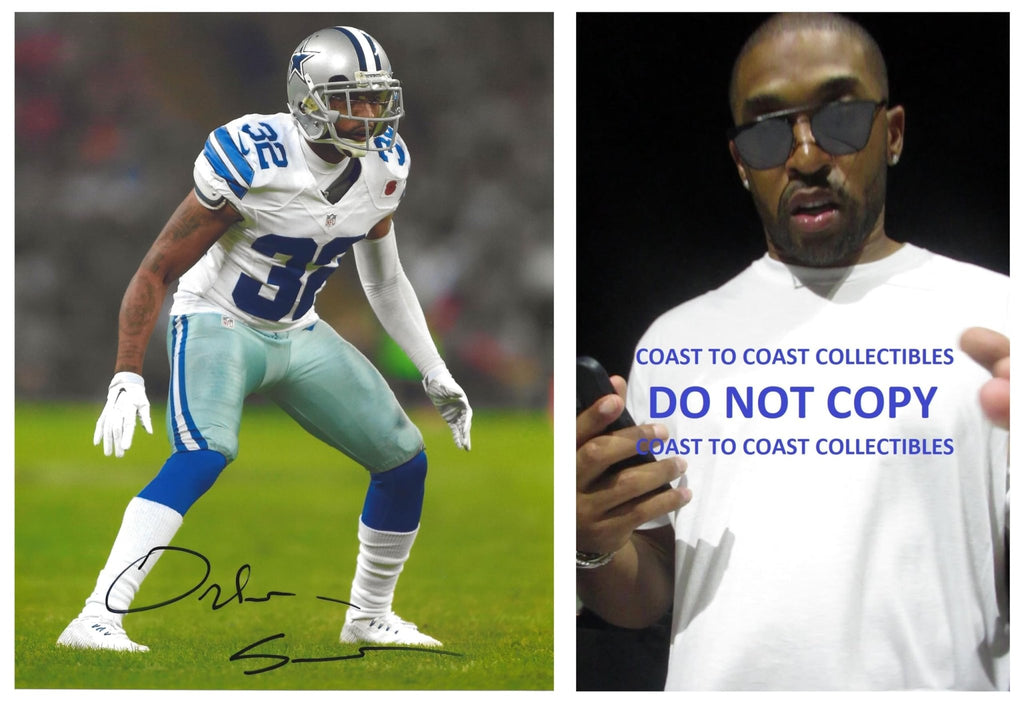 Orlando Scandrick signed Dallas Cowboys 8x10 football photo COA Proof autographed
