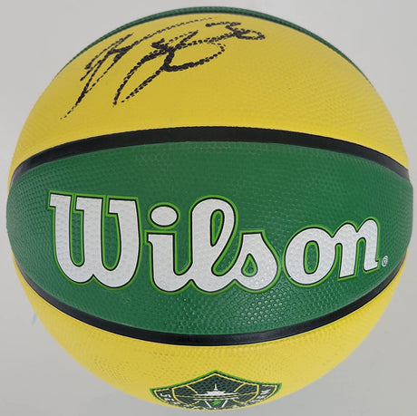 Breanna Stewart signed Seattle Storm logo basketball COA exact proof autographed