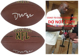 Devin McCourty Signed Football Proof COA Autograph New England Patriots Rutgers