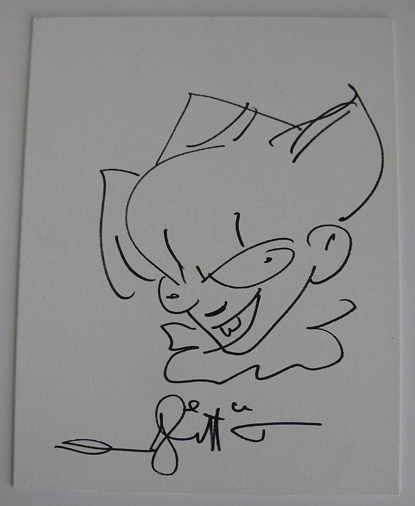 Andres Andy Muschietti signed, autographed 11x14 original sketch,exact Proof COA STAR