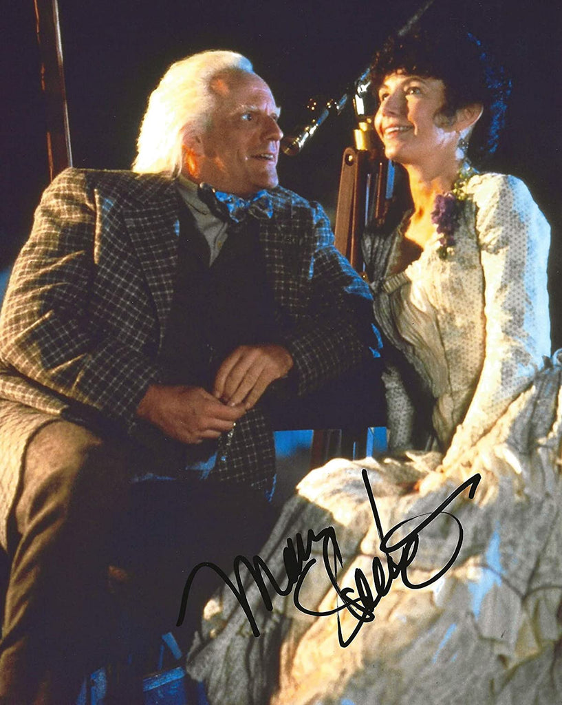 Mary Steenburgen actress signed Back to the Future 8x10 photo proof COA STAR