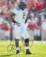 TJ Ward Signed Oregon Ducks 8x10 Football Photo COA Proof Autographed