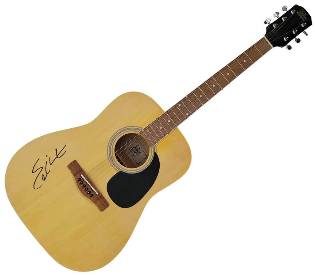 Eric Church country music star signed acoustic guitar COA exact proof star autographed