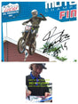 Dylan Ferrandis supercross motocross racer signed 8x10 photo COA proof autographed,