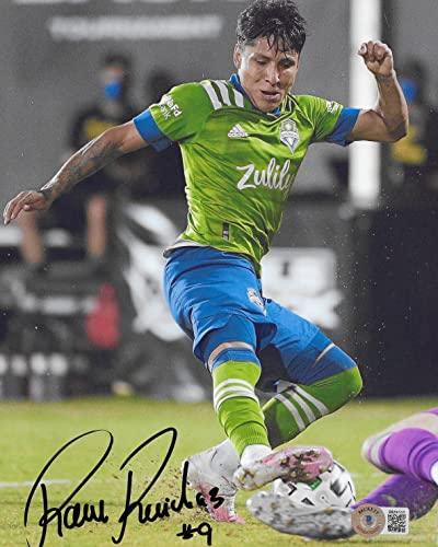 Raul Ruidiaz signed autographed Seattle Sounders 8x10 photo proof Beckett COA,