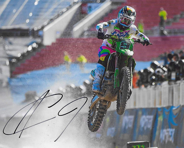Adam Cianciarulo, supercross, motocross signed, autographed 8x10 photo,proof COA.