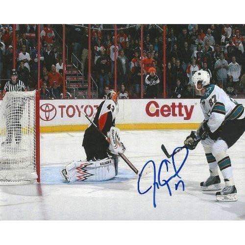 Jeremy Roenick, San Jose Sharks, Signed, Autographed, 8x10 Photo, a Coa with the Proof Photo of Jeremy Signing Will Be Included