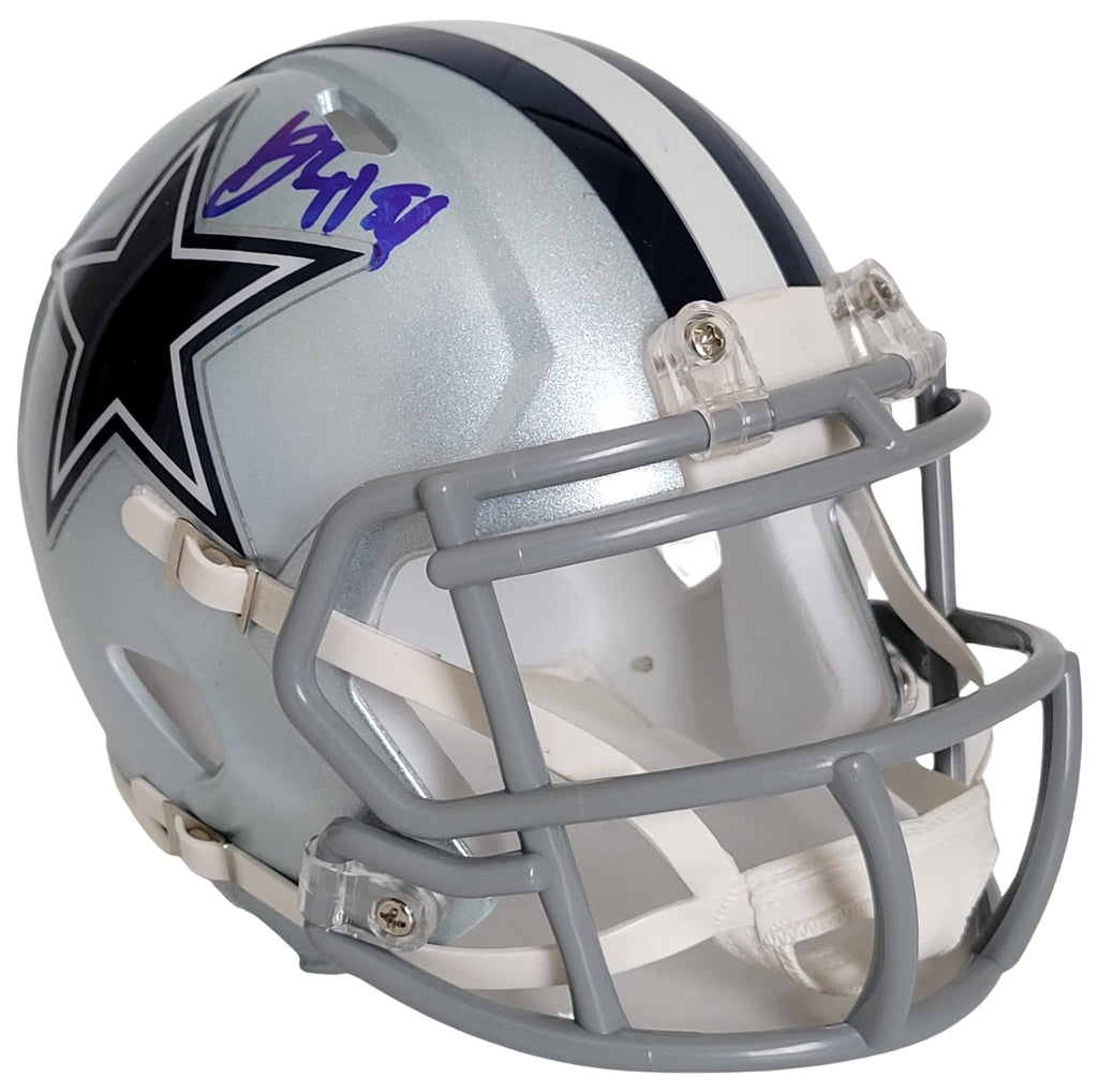 DeMarcus Ware signed Dallas Cowboys mini football helmet proof COA autographed.