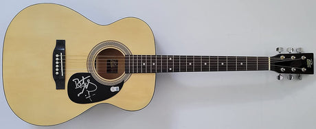 Bret Michaels Poison signed acoustic guitar Something To Believe in Beckett COA autograph Star