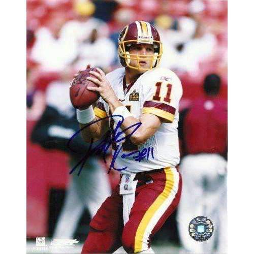PATRICK RAMSEY,WASHINGTON REDSKINS,TULANE,SIGNED,AUTOGRAPHED,8X10 PHOTO,COA, RARE HARD PHOTO TO FIND