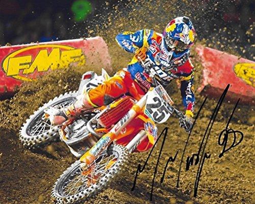 Marvin Musquin, Supercross, Motocross, Freestyle Motocross, Signed, Autographed, 8X10 Photo, a COA with the Proof Photo of Marvin Signing Will Be Included;;;