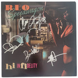 REO Speedwagon Signed Hi Infidelity album COA proof Autographed Vinyl Record
