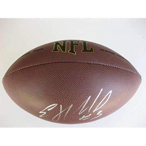 EJ Manuel, Oakland Raiders, Buffalo Bills, Florida State, FSU, Signed, Autographed, NFL Football, A Coa with the Proof Photo of EJ Signing Will Be Included with the Football