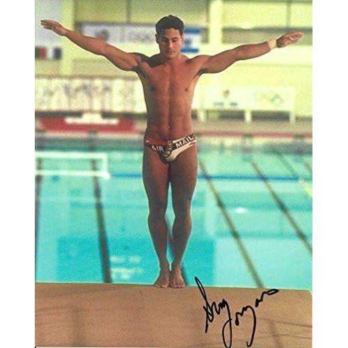 Greg Louganis, USA Olympic Diver, Signed, Autographed, 8X10 Photo, a Coa with the Proof Photo of Greg Signing Will Be Included.