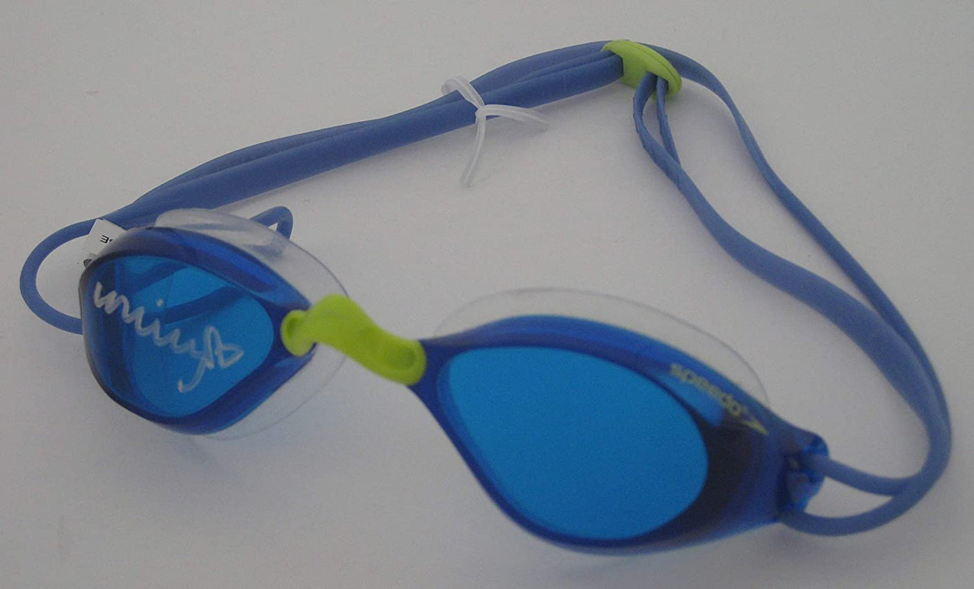 Missy Franklin USA Olympic gold medalist swimmer signed Swim goggles COA proof