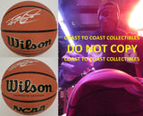 Tim Hardaway Jr Michigan Wolverines signed NCAA basketball autographed COA proof