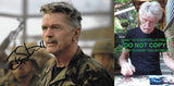 Tom Skerritt actor signed 8x10 photo exact proof COA. STAR