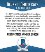 Seth Macfarlane Ted Family Guy signed acoustic guitar exact proof Beckett COA STAR autograph