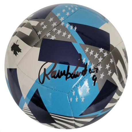 Raul Ruidiaz Seattle Sounders FC signed soccer MLS ball COA proof autographed