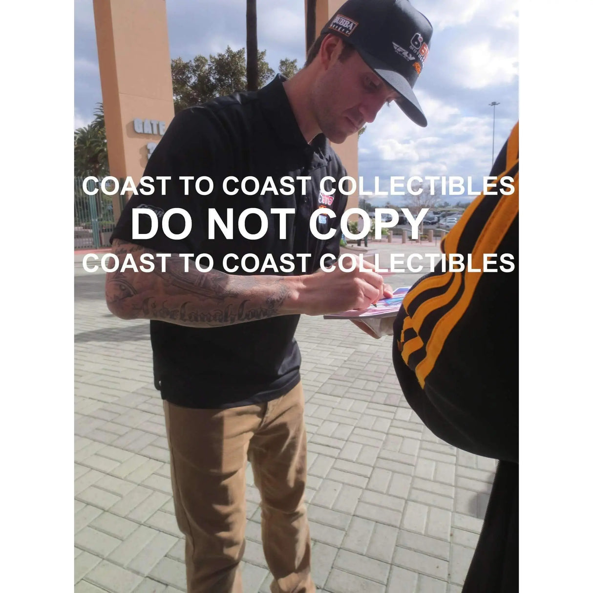 Davi Millsaps, Supercross, Motocross, Freestyle Motocross, Signed, Autographed, 8X10 Photo, a COA with the Proof Photo of Davi Signing Will Be Included