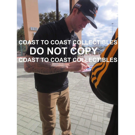 Davi Millsaps, Supercross, Motocross, Freestyle Motocross, Signed, Autographed, 8X10 Photo, a COA with the Proof Photo of Davi Signing Will Be Included