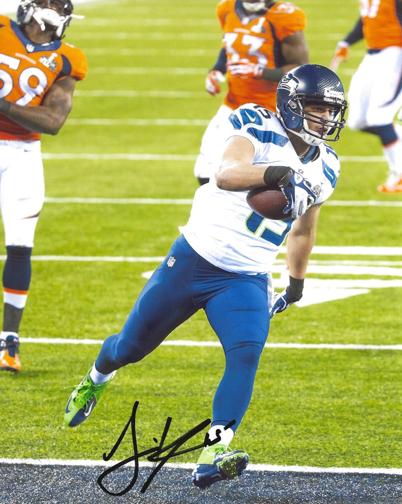 Jermaine Kearse signed Seattle Seahawks 8x10 football photo Proof COA autographed