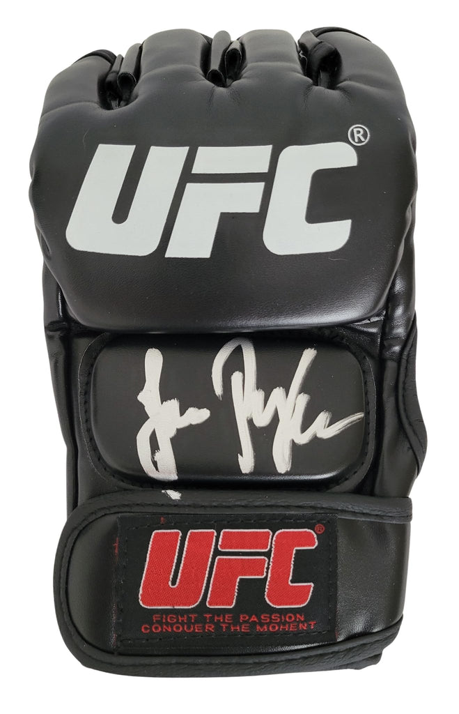 Joe Pyfer Signed UFC Glove MMA COA Exact Proof Autographed Mixed Martial Artist