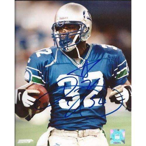 Ricky Watters, Seattle Seahawks, Signed, Autographed, 8x10 Photo, a COA with the Proof Photo of Ricky Signing the Photo Will Be Included