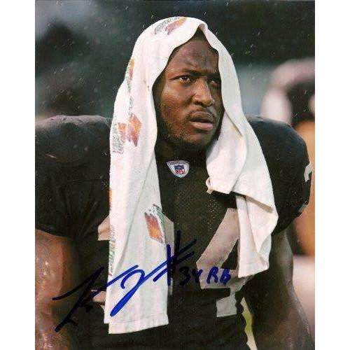 Lamont Jordan, Oakland Raiders, Signed, Autographed, 8x10 Photo, with Coa