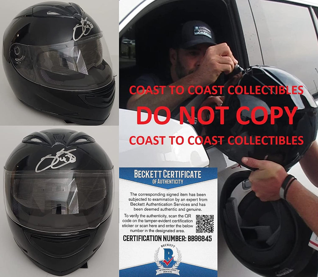 Jimmie Johnson #48 Nascar Driver signed autographed full size helmet proof Beckett COA.