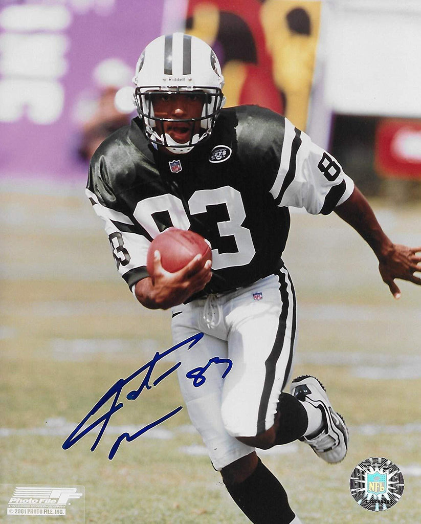 Santana Moss New York Jets signed autographed, 8x10 Photo, COA will be included,