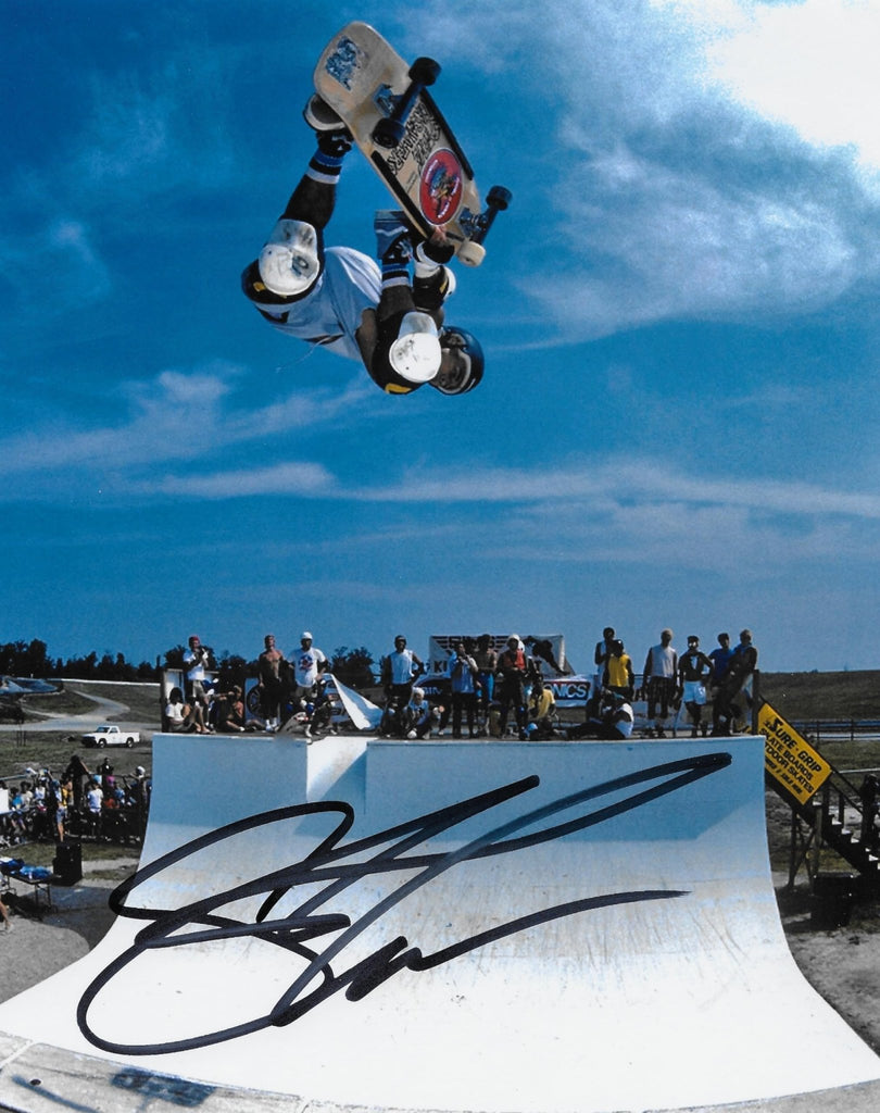 Steve Caballero legendary skateboarder signed 8x10 Photo proof COA autographed