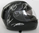 Nascar Drivers signed full size helmet Johnson,Keselowski,Logano + more proof