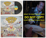 Tre Cool signed Green Day Dookie album vinyl record COA exact proof autographed Vinyl STAR