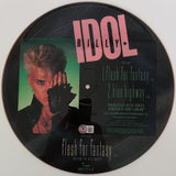 Billy Idol Steve Stevens signed autographed vinyl 12'' picture disc exact proof Beckett COA STAR