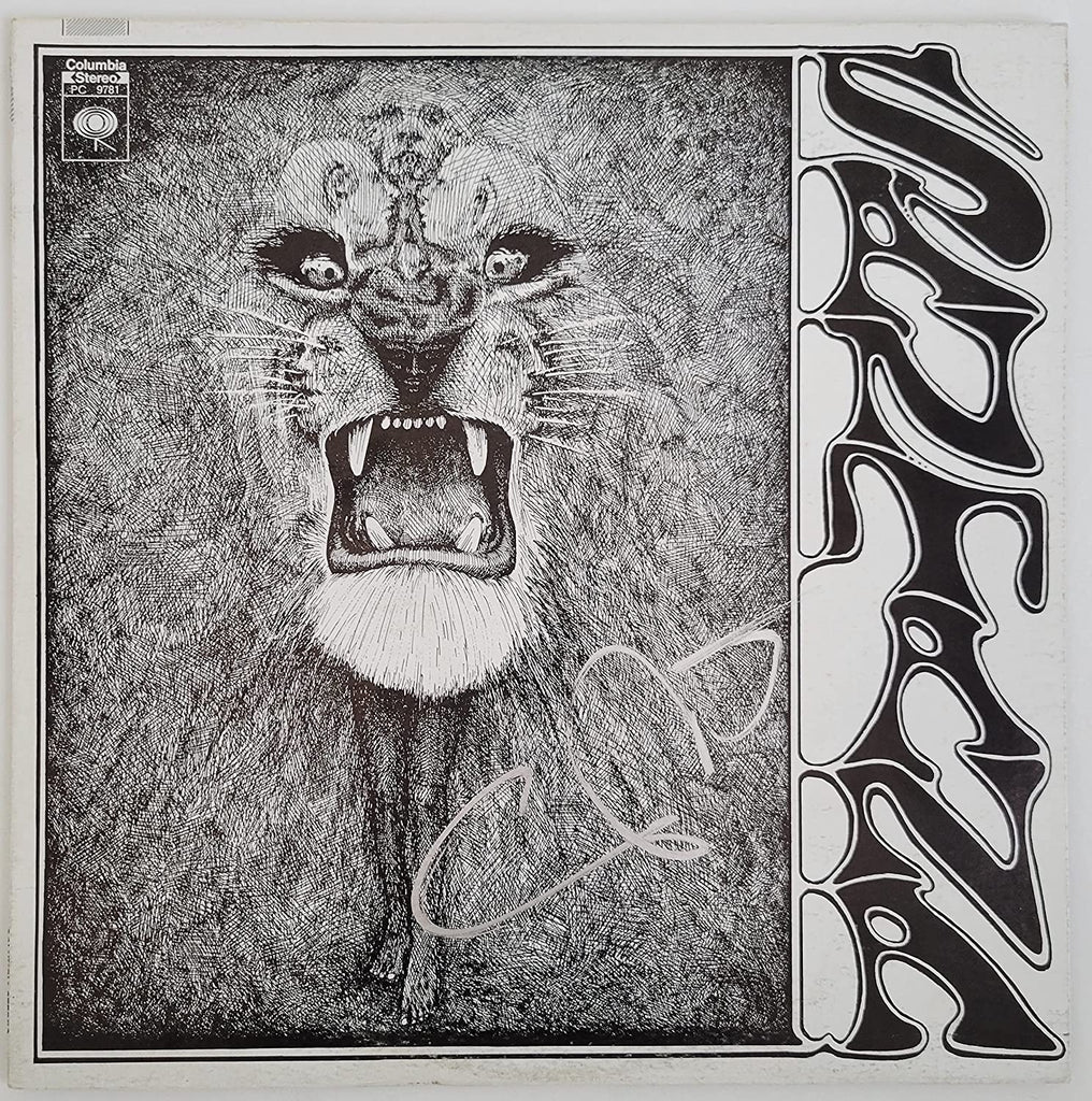 Carlos Santana signed Santana album COA exact proof autographed Vinyl star