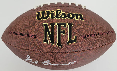 Gil Brandt HOF Dallas Cowboys signed NFL football COA exact proof autographed