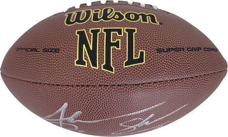Jake Plummer Arizona Cardinals Broncos signed football COA proof autographed