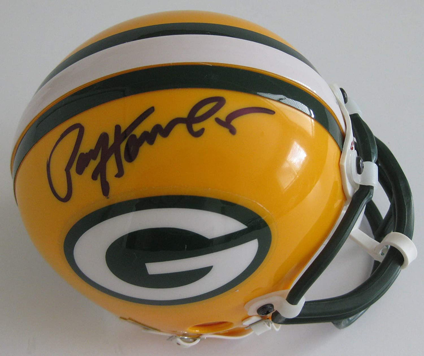 Paul Hornung signed autographed Green Bay Packers mini football helmet Beckett COA
