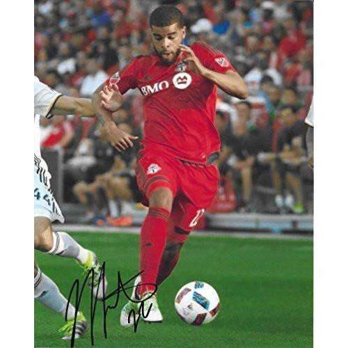 Jordan Hamilton, Toronto FC, Canada, Signed, Autographed, 8X10 Photo, a Coa with the Proof Photo of Jordan Signing Will Be Included