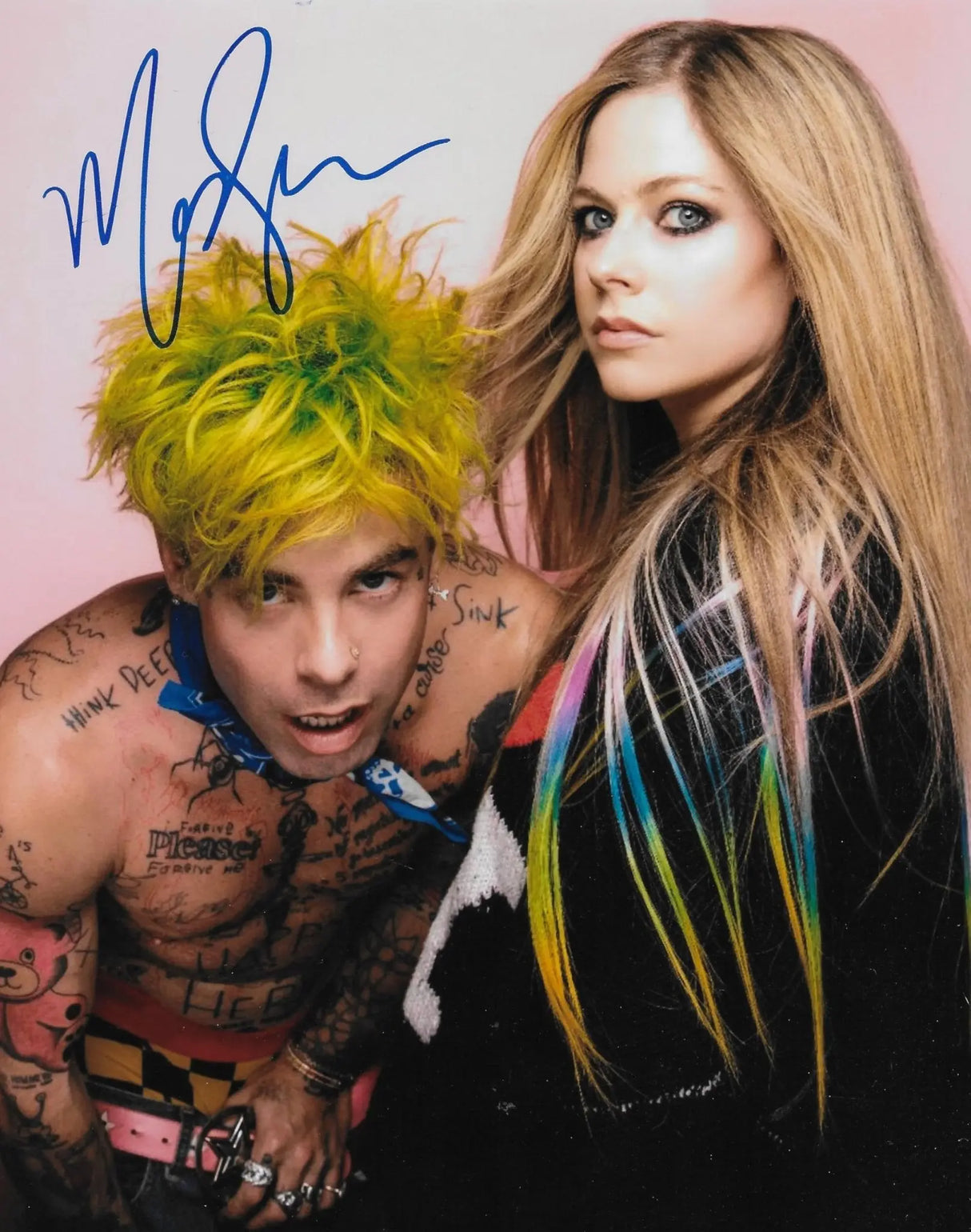Mod Sun Hip Hop singer signed 8x10 photo proof COA autographed. STAR