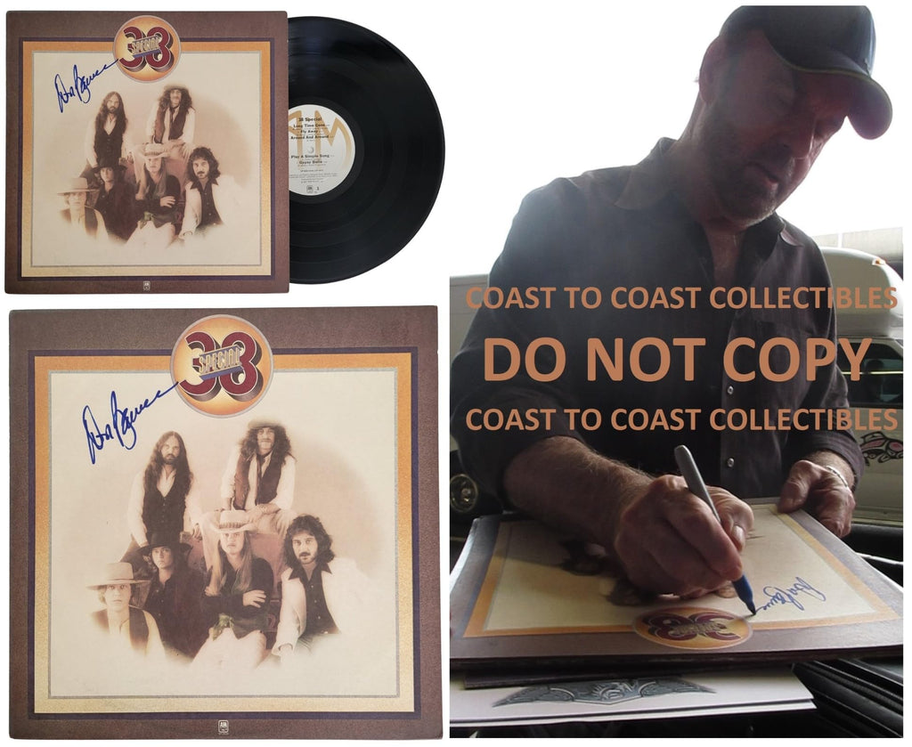 Don Barnes Signed 38 Special Album COA Proof Autographed Vinyl STAR