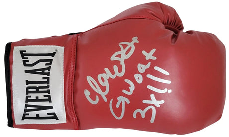 Claressa Shields Signed Boxing Glove COA Proof Autographed Boxing Champion