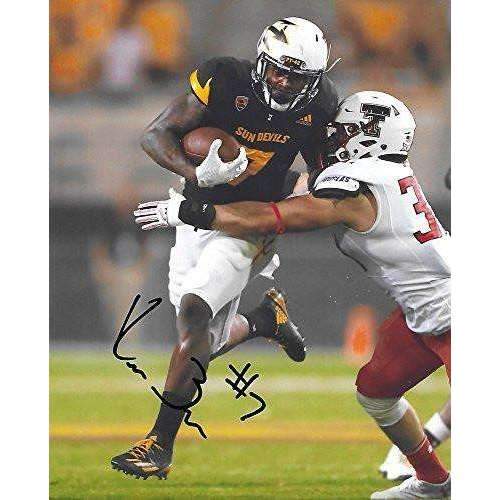 Kalen Ballage, Arizona State Sun Devils, ASU, Signed, Autographed, 8X10 Photo, a COA with the Proof Photo of Kalen Signing Will Be Included,,