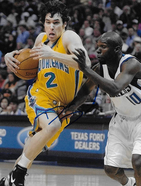 Dan Dickau signed New Orleans Pelicans basketball 8x10 photo COA.