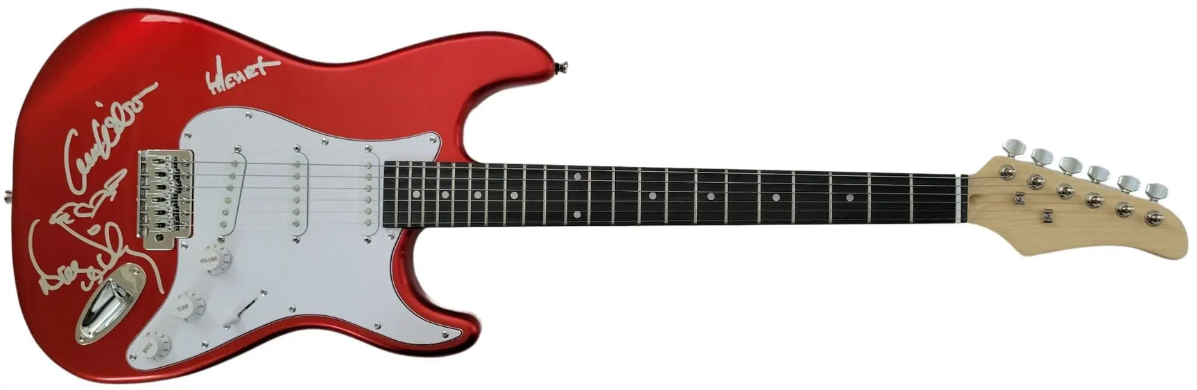 Ann Wilson Nancy Wilson Heart Signed Full Size Electric Guitar Proof Autographed STAR