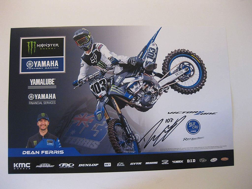 Dean Ferris, Supercross, Motocross, signed, autographed, 11x17 poster, COA will be included